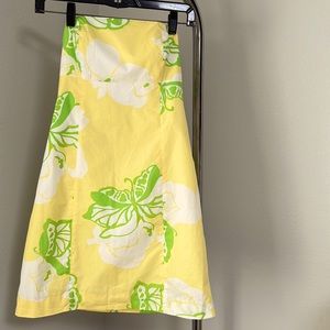 Lilly Pulitzer size 0 Strapless Sundress
